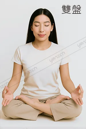 打坐靜坐-雙盤