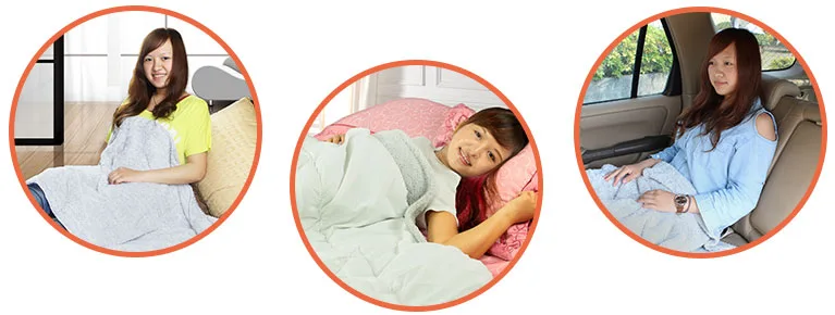 竹炭保暖四季毯：居家、睡覺、車內使用