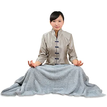 10366竹炭靜坐毛毯