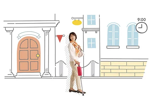 泰達椅的使用-逛街購物