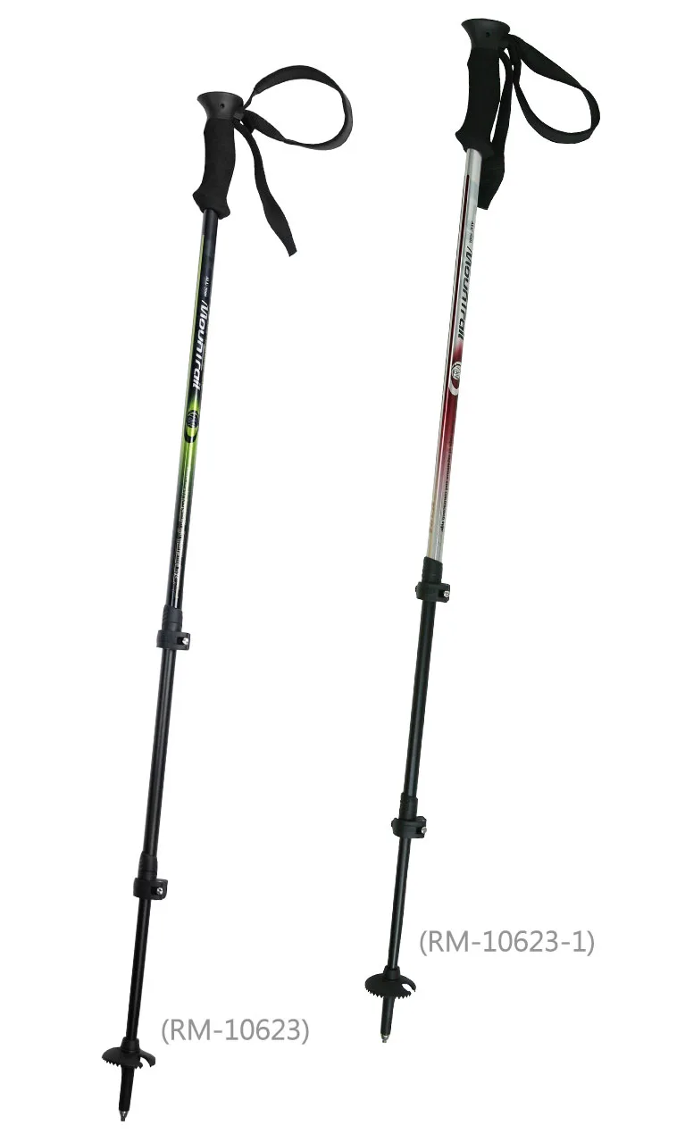 Yenzch 登山杖/專業三節 7075鋁合金/外鎖式