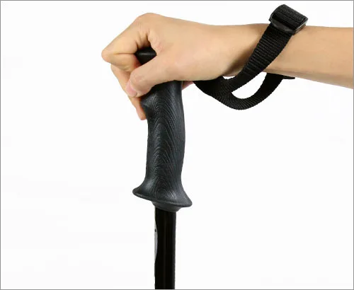 登山杖的握法-適合下坡時的握法