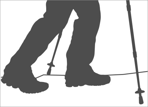 登山杖的好處、用途-防滑穩固安全