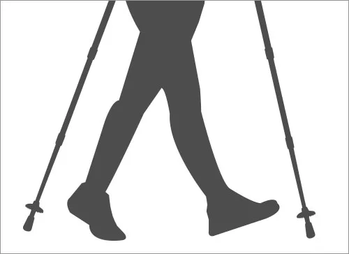 登山杖的好處、用途-提高速度與耐力