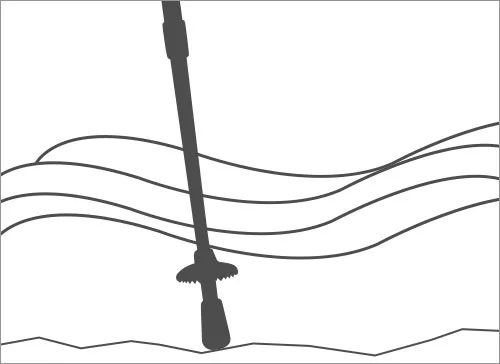 登山杖的好處、用途-探測使用