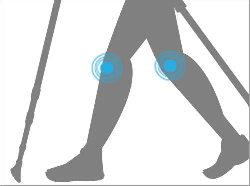 健走杖好處支撐減緩壓力