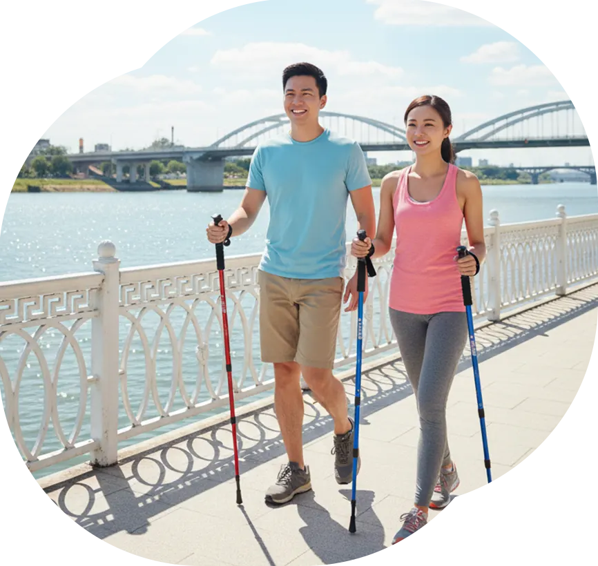 健走杖/登山杖-yenzch 源之氣